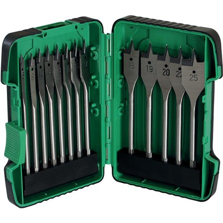 HiKOKI 66781795 Centrumborrsats 13 delar, Borra & mejsla