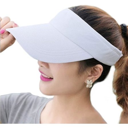 Dame Solskjerm Hatt Flere Farger Sommer Solskjerm Sportshatter For Acsergery Golf Sykling Gave