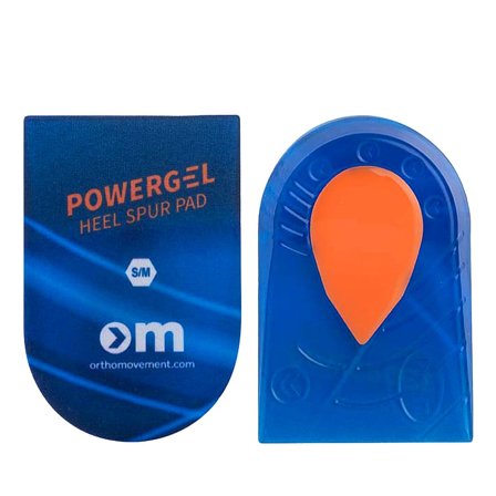 Ortho Movement Heel Spur Pad Lindring mod Hælspore Blå S/M, Tøj & Bolig, Såler & Indlæg, Hælindlæg