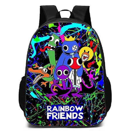 Rainbow Friends Ryggsekk Skolesekker Reisesekker Gaver