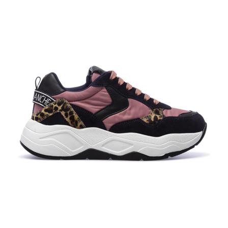 Voile Blanche Sneakers Bea02 , Zwart , Dames , Maat: 38 EU