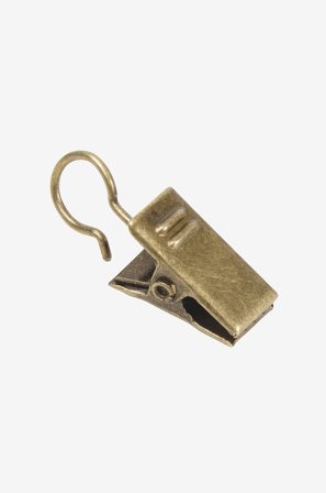 Jotex - 10-pk Aged brass - Gardinklemme - Kjøp Gardintilbehør hos Jotex