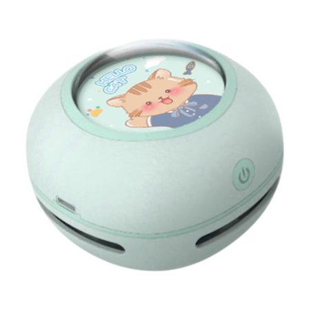 Støvsuger for skrivebord, Søt støvsuger for skrivebord, Rengjøring av viskelær, Smuler, Mini støvsuger for bordsmuler, Piano, Skole, Grønn