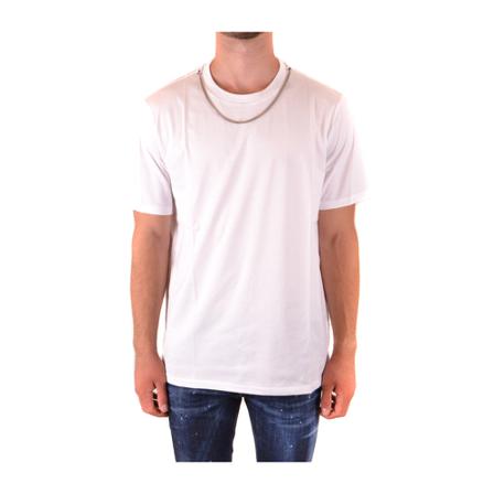 Neil Barrett, T-shirt Wit, Heren, Maat:S