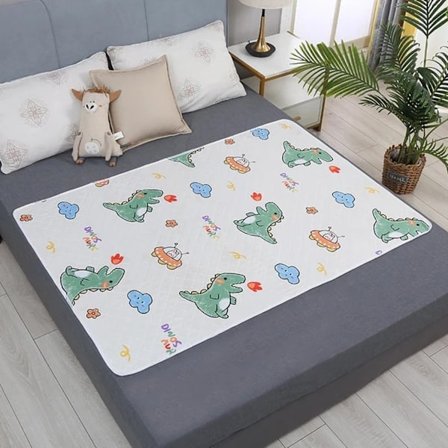 Gjenbrukbare vanntette madrassbeskyttere for seng, 28 " x 36 " vaskbare sengeunderlag absorberende underlagsmatte treningsputeputer sklisikker 