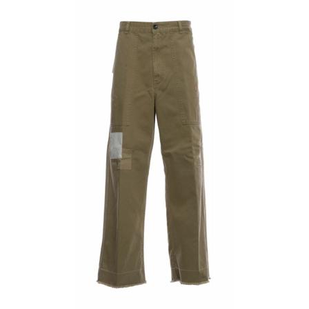 Nine In The Morning Wide Broek , Beige , Dames , Maat: W26