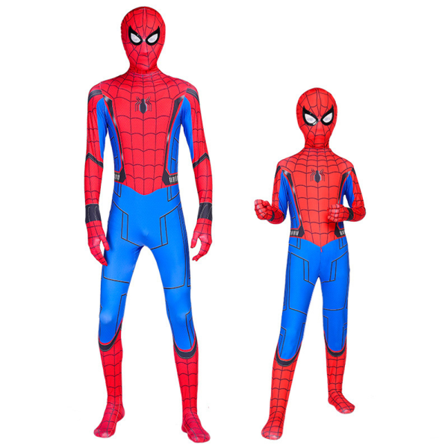 Barn Cosplay Tightsittande Body Spider-Man Jumpsuit 110cm