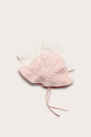 Kappahl | Solhatt 2-pack | Ljusrosa