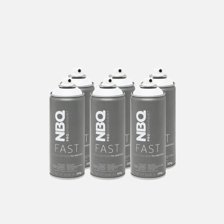 NBQ Fast 400 ml White 6 Pack