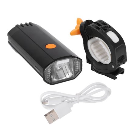 USB Genopladelig LED Cykellygte 85° Roterbar Flood Light til Cykling