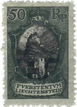 Liechtenstein 1921 - MICHEL 58 - Ubrugt