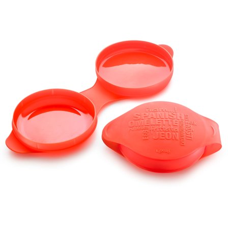 Lékué Spansk omelettform för mikrovågsugn, röd | Matlagning > Köksredskap > Formar > Omelettform | Bagaren och Kocken