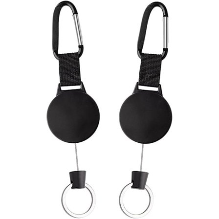 Heavy Duty Retractable Keychain(2 stk.)