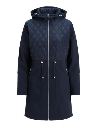 Lauren Ralph Lauren | Hooded Diamond-Quilted Mockneck Jacket | L