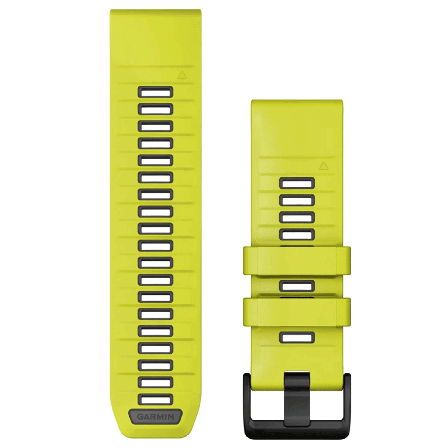 Garmin QuickFit 26 Silicone Amp Yellow/Graphite