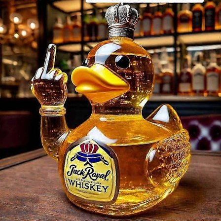 350ml Whiskeykaraff, Örn, Tax, Uggla Formad Flaska