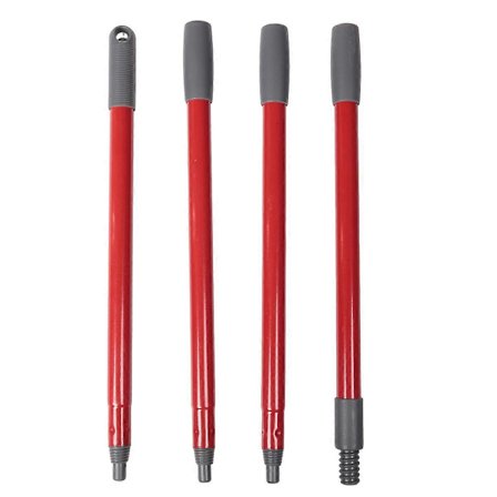 För Vileda/ Easywring/ EasyWring RinseClean Roterande Mopp Teleskopiskt Ersättningshandtag Hushållstillbehör (Fww)