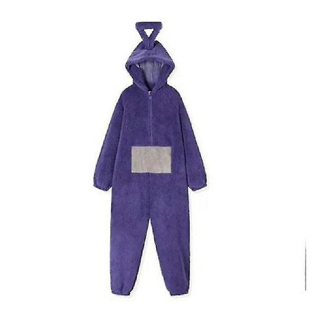 A-home 4 farver Teletubbies Cosplay til voksne Funny Tinky Winky Anime Dipsy Laa-laa Po Bløde Langærmede Pijamas Kostume