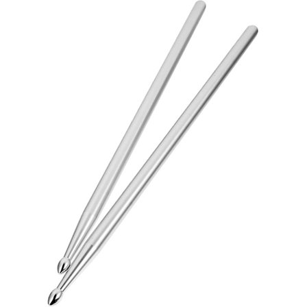 1 par 5a trommestikker profesjonelle metall trommestikker perkusjonsinstrument tilbehør