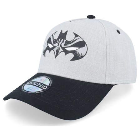 Difuzed - Grau adjustable Cap - Batman Grey/Black A-Frame Adjustable @ Hatstore