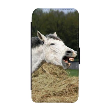 Skrattande Häst Samsung Galaxy Note10 Plånboksfodral Multifärg