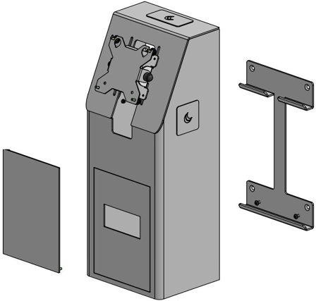 ERGONOMIC SOLUTIONS Wall mounted Self Service