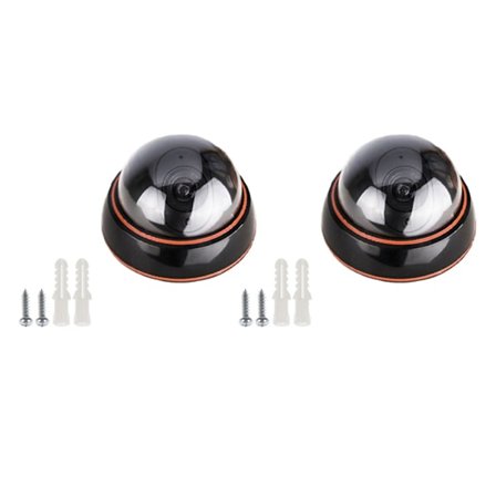 Falsk säkerhetskamera Dummy CCTV för garage trädgård trådlös design väderbeständig