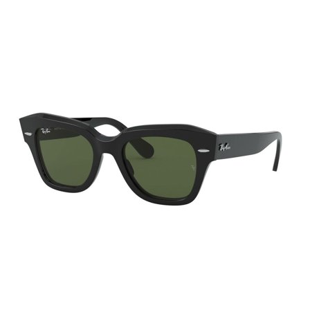 Ray-Ban State Street -Aurinkolasit - Black Rectangular - Ray-Ban RB2186 901/31 5220