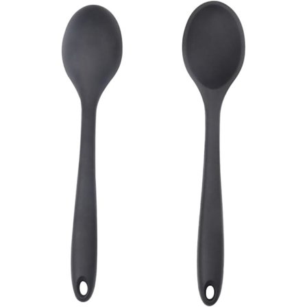 2 st silikonkökskedjor, 28 cm långt handtag silikonkedja