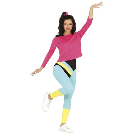 Fiestas Guirca Gymnastikdräkt för dam/tjej, set 18 UK - 20 UK