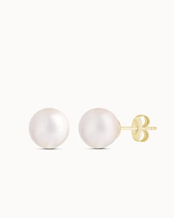 Akoya pärlörhängen i 18K guldguld