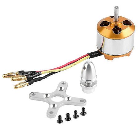 2025 Borstlös Motor 2814 1000/1400KV 2kg Dragkraft 3-4S Motor för RC-flygplan med fast vinge 1400KV