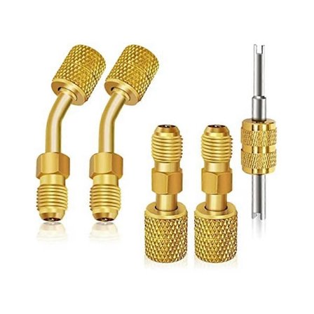R410A Mini Split Adapter Kit, R410A Adapter Kit, R410A Vridbara Adaptrar, för Mini Split System Luftkonditionering