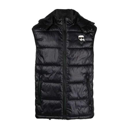 Karl Lagerfeld Vests , Zwart , Heren , Maat: M