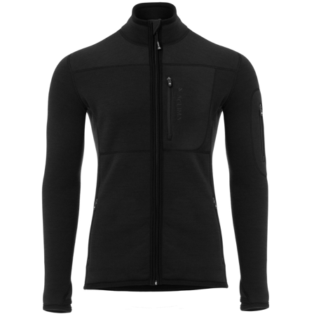 Aclima M's Fleecewool V2 Jacket Jet Black