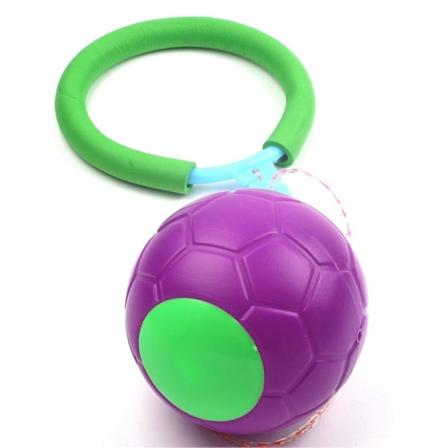 Barnas Ankel Hoppball Fargerik Hoppende Treningsleketøy Spill Utendørs Sport Underholdning Leke Lilla[HK]