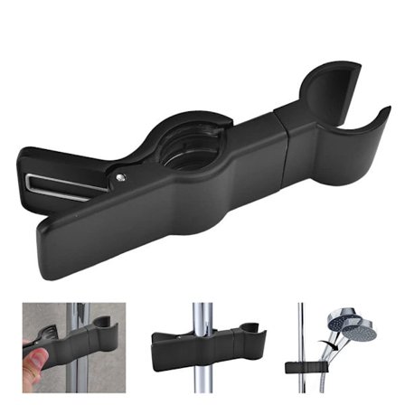 Suihkupään pidike, 45° kierto universaali 20-25mm suihkupään kisko pidike suihkupään pidike korvaava kylpyhuoneen suihku liukukisko