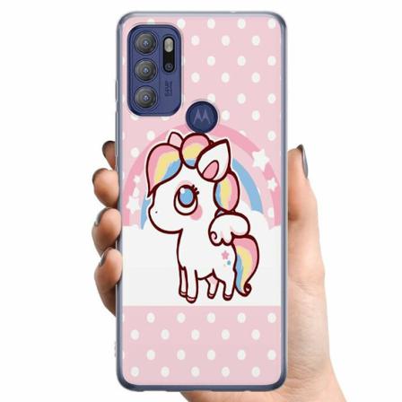 Motorola Moto G60s Tpu Mobilskal Unicorn