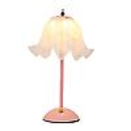 Unik Touch Bordlampe, Blød Belysning, Dekorativ Petal Soveværelsesnatlampe, Genopladelig Bordlampe, Sengelampe