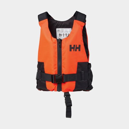 Flytväst / seglarväst för barn Helly Hansen Rider Vest 50N Fluor Orange, Junior Large (JL) 25 - 40 kg