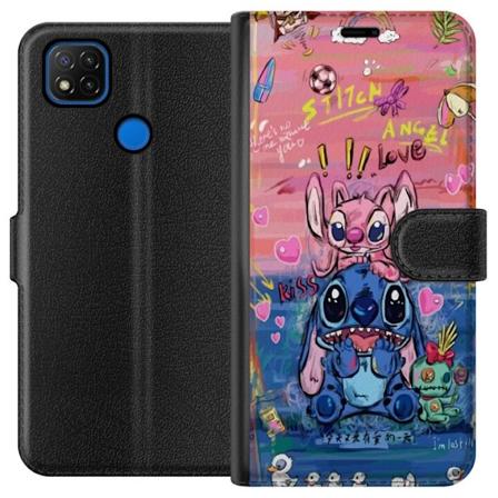 Xiaomi Redmi 9C Lompakkokotelo Stitch taide