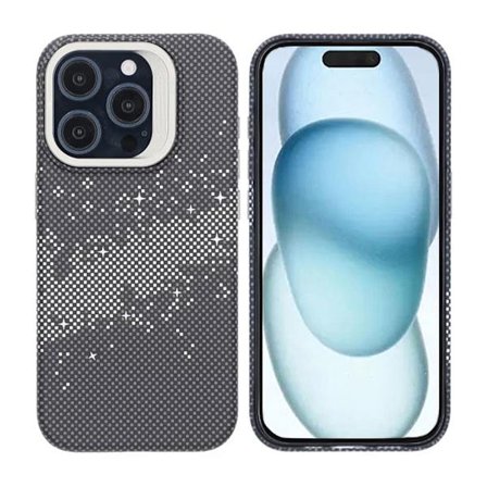 Mountain and xinghe mountain peak Case For iPhone 15 Pro milky black