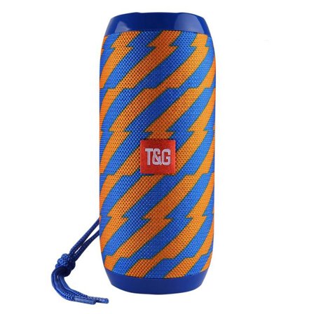 Bluetooth Højttaler Blå & Orange