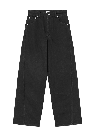 Mads Nørgaard Dyed Denim Christel Jeans Byxor Dam Svart 40