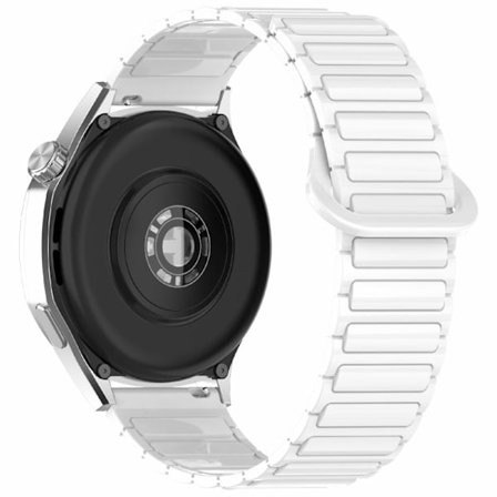 Huawei Watch GT 5 Pro 42mm etc. Klockband 18mm - Vit
