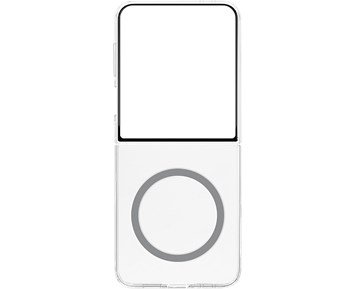 Samsung-Galaxy Flip7 Clear Magnet Case-Gjennomsiktig deksel med magneter til Galaxy Z Flip7-Telecom accessories-Mobildeksler og lommebøker