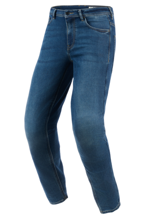 Pantalon Moto Alpinestars Flex-Ast 5 Denim Indigo Délavé 34