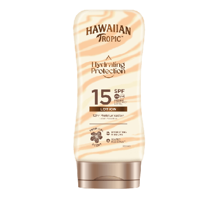 Hawaiian Tropic Hydrating Protection Lotion SPF15 Solskydd & solvård Dam 180 ML