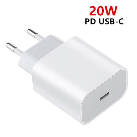 Snabbladdnings USB-C (Type-C) Väggadapter PD 18W 20W