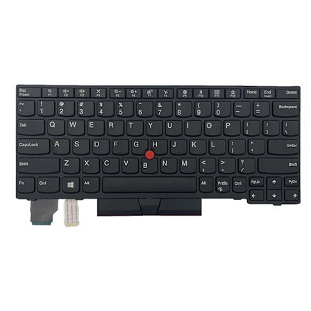 Laptop-tastatur til Thinkpadx280 A285 X390 X395 Thinkpadl13 uden ramme, US-layout